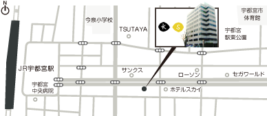 小菅・島薗法律事務所 略地図